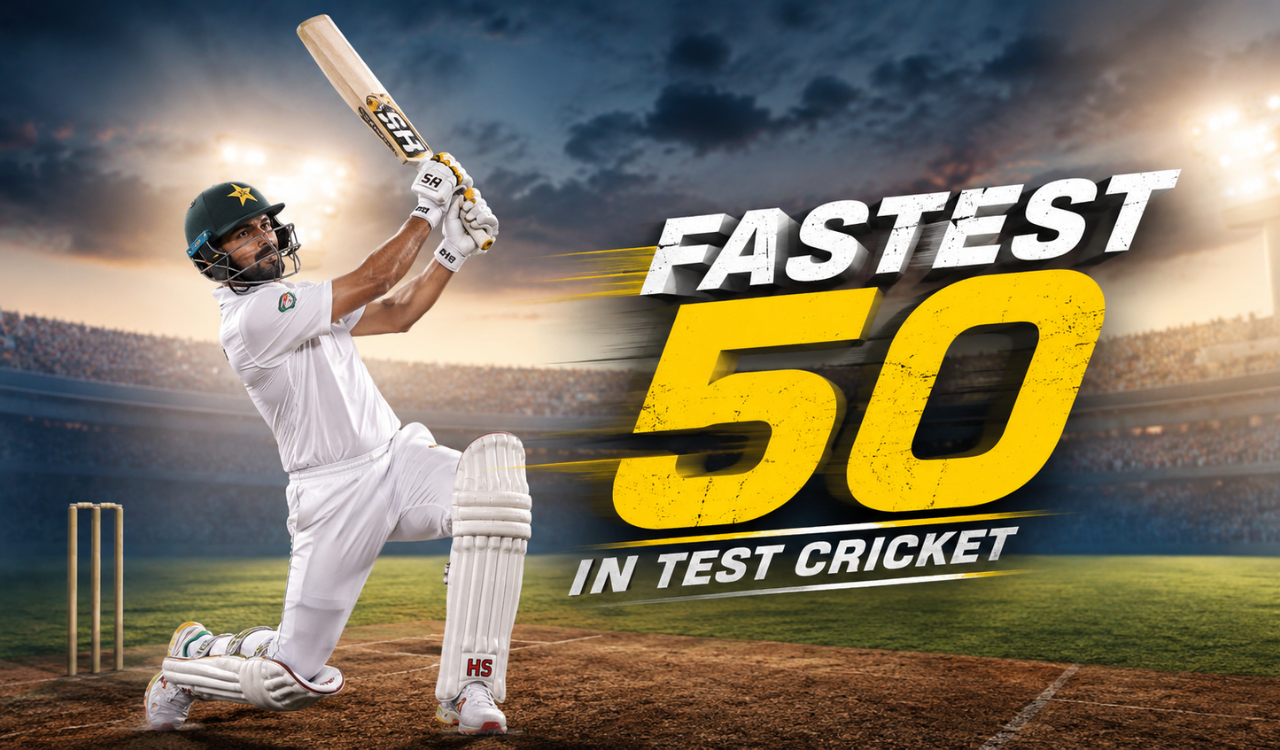 Fastest 50 in Test Cricket