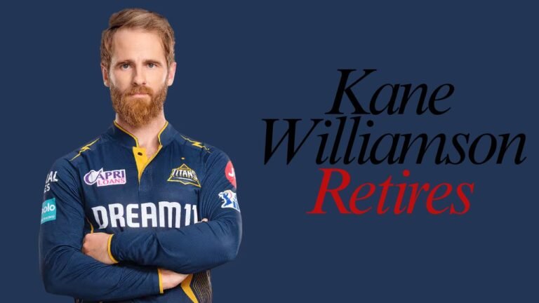 Kane Williamson Retires from International Cricket: New Zealand Legend Ends a Glorious Career
