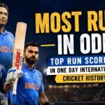 Most Runs in ODI: Top Run Scorers in One Day International Cricket History