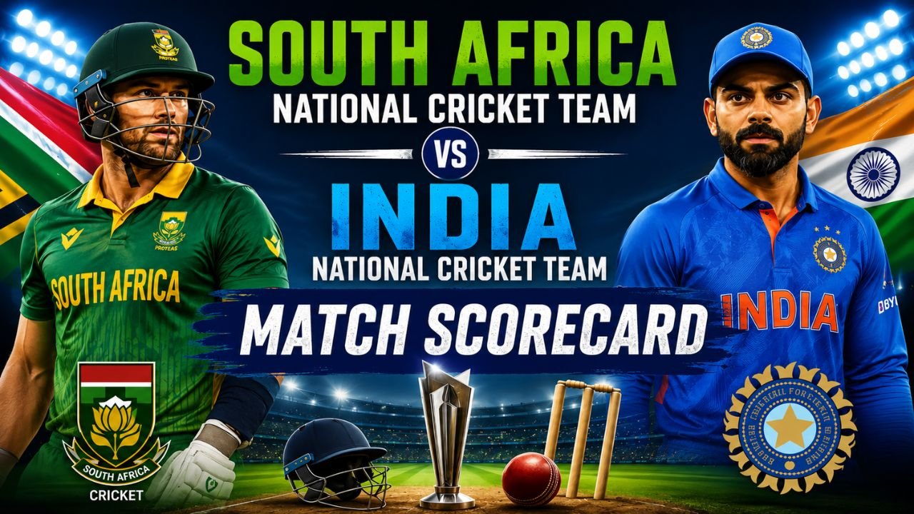 South Africa National Cricket Team vs India National Cricket Team Match Scorecard