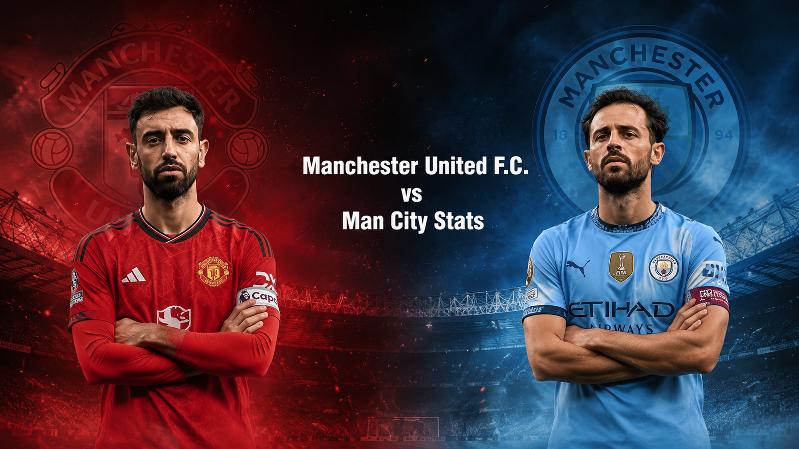 Manchester United F.C. vs Man City Stats