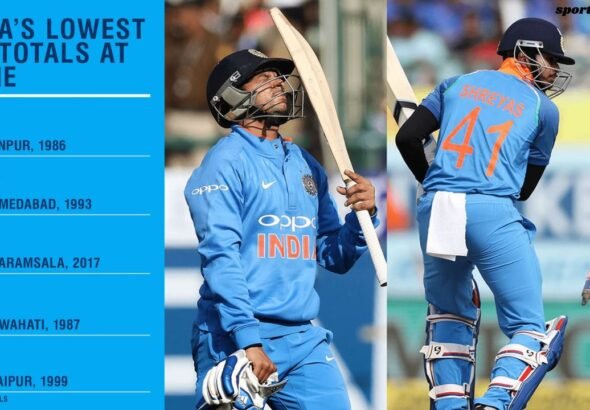 India Lowest Score in ODI