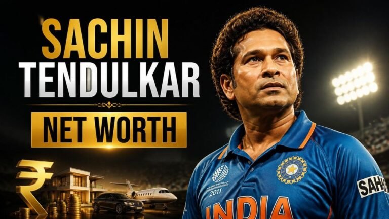 Sachin Tendulkar Net Worth 2026: Wealth, Assets, House & Luxury Lifestyle