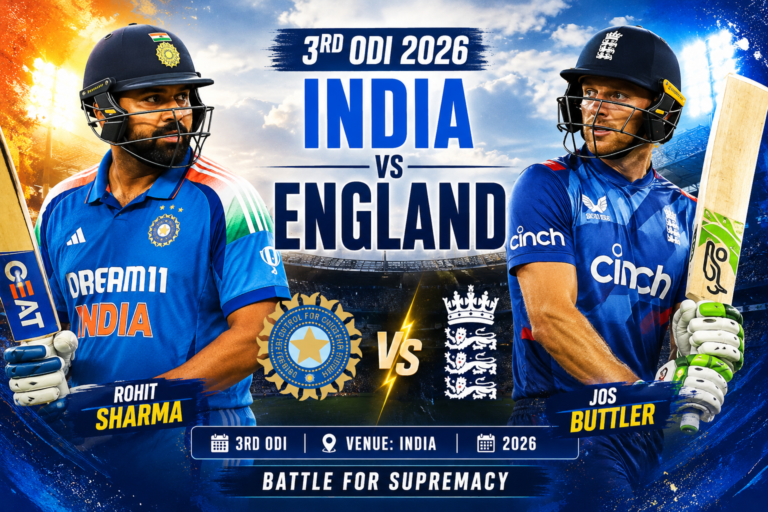 England vs India 3rd ODI 2026: Full Scorecard and Match Report