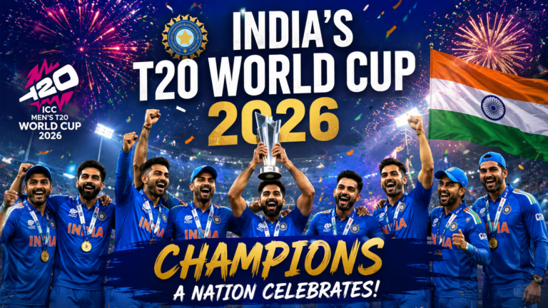 India’s T20 World Cup 2026: A Night of Glory and Celebration