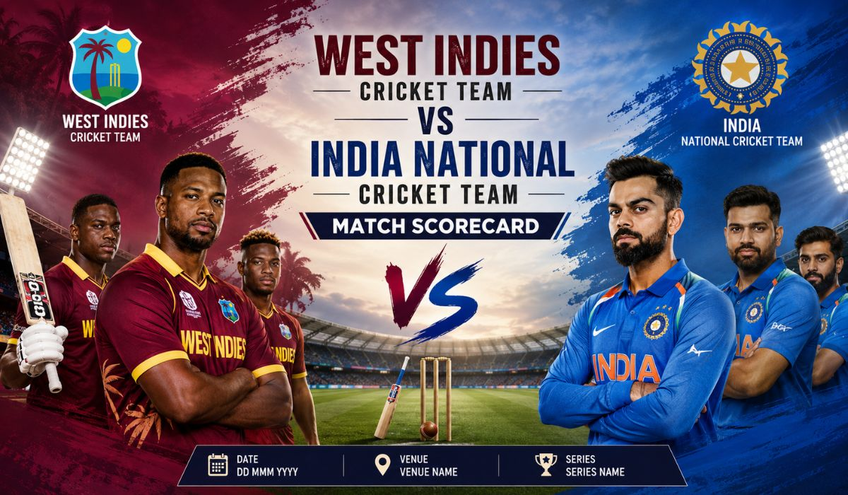 India National Cricket Team vs West Indies Cricket Team Timeline