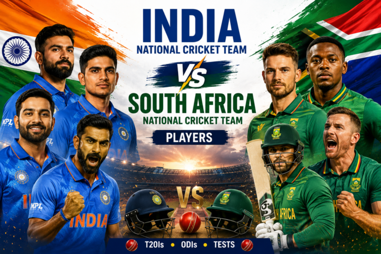 India National Cricket Team vs South Africa National Cricket Team Players 2026