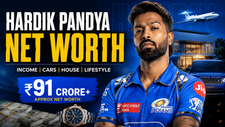 Hardik Pandya Net Worth 2026