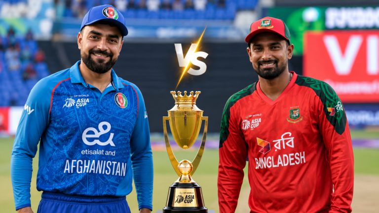 Bangladesh National Cricket Team vs Afghanistan National Cricket Team Timeline