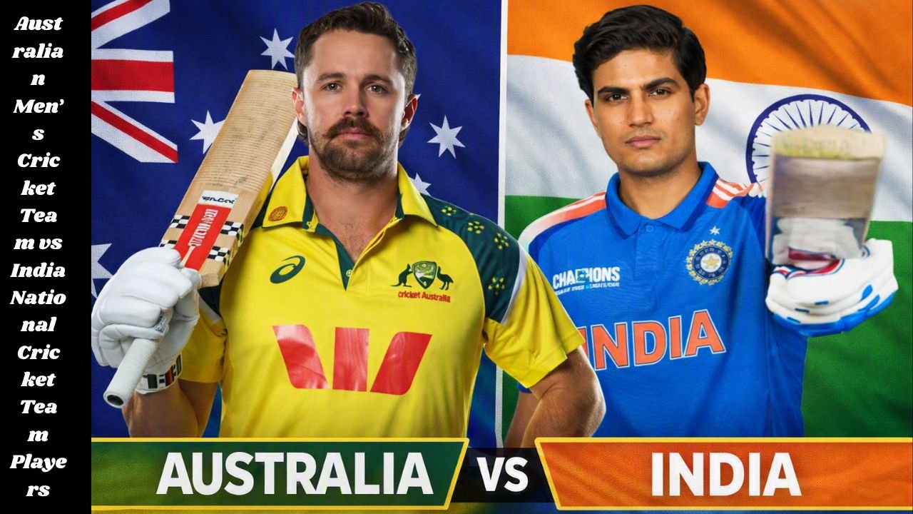 Australian Men’s Cricket Team vs India National Cricket Team Players