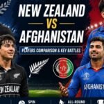 New Zealand National Cricket Team vs Afghanistan National Cricket Team Players