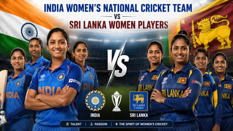 India Women's National Cricket Team vs Sri Lanka Women Players