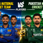 Sri Lanka National Cricket Team vs Pakistan National Cricket Team Players