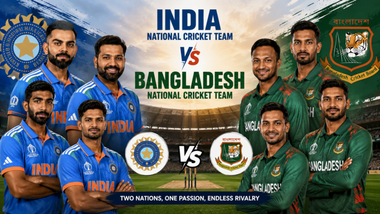 India National Cricket Team vs Bangladesh National Cricket Team players