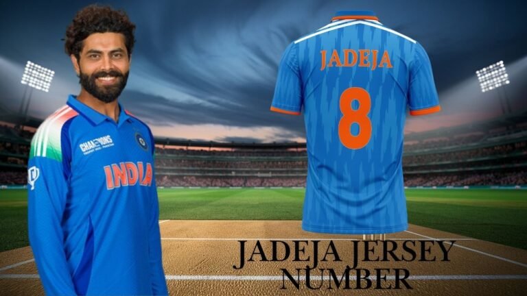Jadeja Jersey Number: Why Ravindra Jadeja Wears No. 8