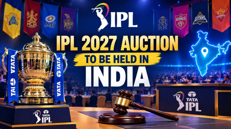 IPL 2027 Auction to be Held in India: BCCI Brings the Mega Event Back Home