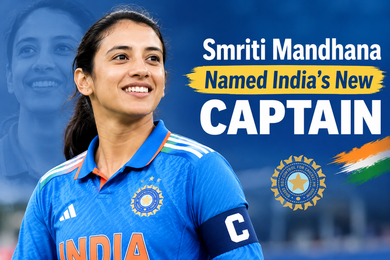 Smriti Mandhana Named India's New Captain