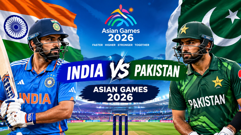 India vs Pakistan Asian Games 2026: Full Scorecard, Highlights, Result & Match Report